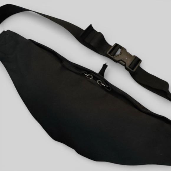 Nike Heritage Crossbody Waistpack Unisex Bag Black Size 3 L - Picture 4 of 9